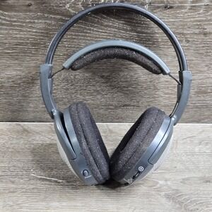 Brookstone LLP-110-R Wireless Headphones Silver Grey Tested